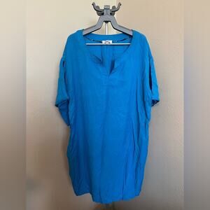 Hayden Los Angeles Blue Tunic Size 1XL